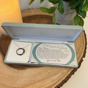 Circle of Love Necklace for Mom | New in Box